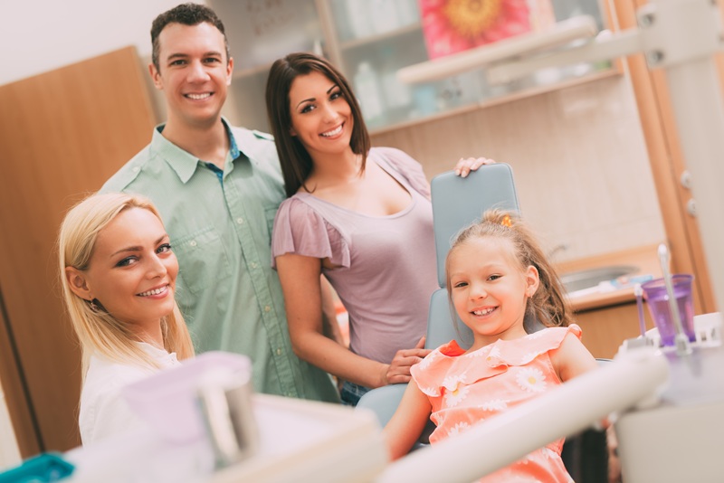 Family At The Dentist